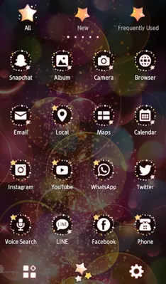 Shimmering Design Theme +HOME android App screenshot 2